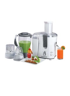 Buy 4-in-1 Juicer Mixer Grinder with Blender & Mincer 1.5 L 500.0 W JBGM600-B5 White/Grey in UAE