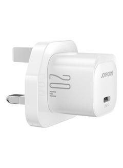 Buy JR-TCF02 PD Type-C 20W Mini Charger White in UAE
