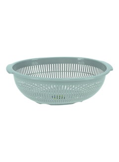 Buy Royalford Vegetable Strainer- RF10887 Multi-Purpose Plastic Strainer Fine Holes, Easy to Hold Compact and Safe to Use, Perfect for Rice, Vegetables, Fruits grey in UAE