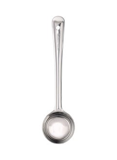 Buy Stainless Steel Basting Ladle Ideal For Cooking And Serving Food Premium-Quality Ladle Food-Grade Elegant And Lightweight Design Silver 21cm in UAE