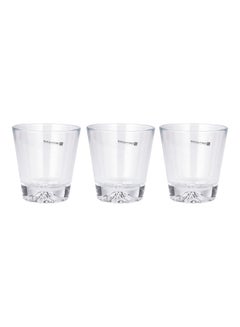 Buy Royalford 290 ML (9.8 OZ) Transparent Glass Tumbler Set- RF11654 Multi-Purpose, Perfect for Hot and Cold Beverages like Tea, Coffee, Water, Juices Lead-Free Soda Lime Glass Clear in UAE