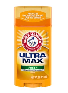 Buy Ultramax Solid Antiperspirant Deodorant Yellow 73grams in UAE