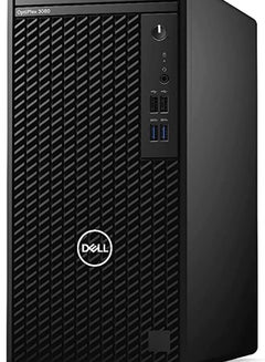 اشتري OptiPlex 3000 3090 Desktop Computer, Core i5 10505 Processor/8GB RAM/256GB SSD/Intel UHD Graphics english black في مصر