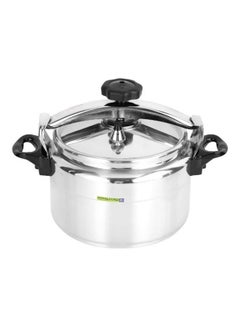 Buy Aluminium Pressure Cooker Silver/Black 15 Liters silver 15Liters in Saudi Arabia