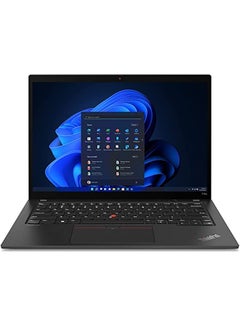 اشتري ThinkPad T14s Gen 3 Laptop With 14-Inch Display, Core i7-1260P Processor/32GB RAM/2TB SSD/Intel UHD Graphics/Win 11 Pro English black في الامارات