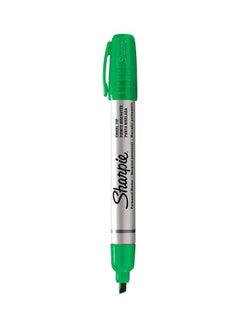 Buy Pro Metal Bullet Permanent Marker Green/Silver in UAE