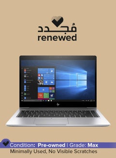 اشتري Renewed - EliteBook 840 G5 Laptop With 14 Inch HD Display,7th Generation Core i5 7200U Processor/16GB DDR4 RAM/512GB SSD/Windows 10 Pro English Silver في الامارات