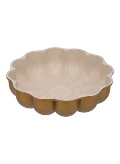 Buy Romeo Aluminium  Bundt Cake Pan Brown in UAE