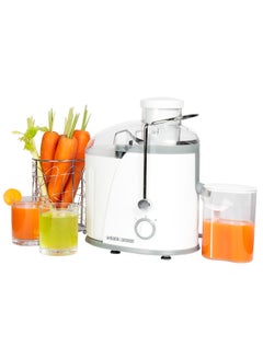 Buy Juice Extractor with Wide Feeding Chute 1.3 L 400.0 W JE400-B5 White in UAE