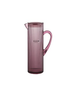 Buy Portable Multi-Purpose Jug Acrylic BPA-Free Water Juice Jug With Lid For Home, Cafes, Restaurants, Bar 1.5 liter Pink in UAE