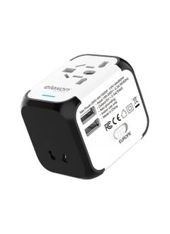 Buy All-In-One Universal Travel Adapter Assorted Color in UAE