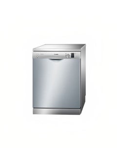 Buy Series 2 Free-Standing Dishwasher 12 Place Settings, 60 cm, Silver Inox 1.45 kW SMS25AI00V Stainless steel, lacquered in Egypt