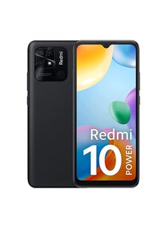 Buy Redmi 10 Power Dual Sim Power Black 8GB RAM 128GB 4G - Indian Version in UAE