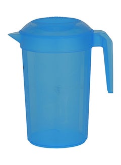 اشتري Royalford 5.0L Plastic Water Jug- RF10717| Break Resistant Jug with a Comfortable Handle| Perfect for Serving Fruit Juices, Water, Milkshakes Yellow في الامارات