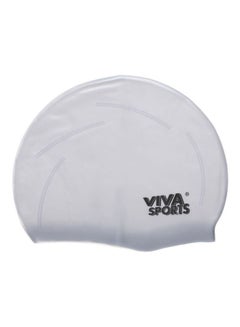 Buy Silicone Swimming Cap In Zipper Bag One Size cm in Egypt