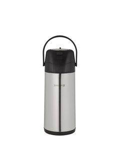 Buy Airpot Flask, Double Wall Vacuum Insulation, 3000ml, RF10531 | Durable Stainless Steel Inner Pot | Portable & Leak-Resistant | Perfect for Camping, Hiking Etc Silver in Saudi Arabia