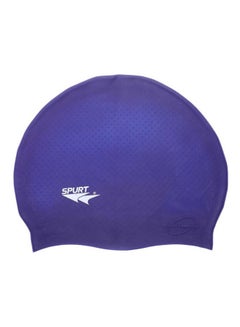 Buy Granular Silicone Swimming Cap in Zipper Bag One Size cm in Egypt