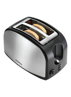 اشتري Bread Toaster With Adjustable Browning Control Removable Crumb Tray For Easier Cleaning Automatic Pop Up Defrost Warm & Cancel Function 900 W TCM01.A0BK Black/Silver في الامارات