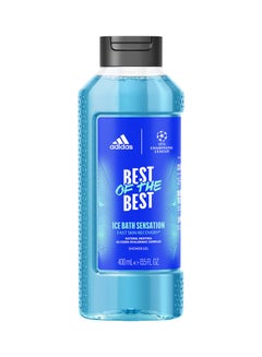 Buy UEFA Best Of The Best Shower Gel Clear 400ml in UAE