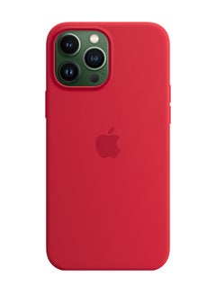 Buy iPhone 13 Pro Max Silicone Case with MagSafe (PRODUCT)RED in Egypt