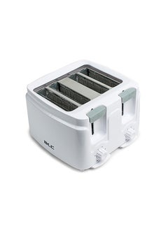 Buy 4 Slices Mixed Toaster H-ST018 White in Saudi Arabia