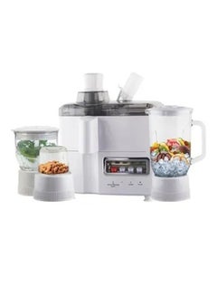 Buy 4 In 1 Steel Blade Multi Speed Food Processor 1.6 L 400.0 W BEJ-001 White in Saudi Arabia