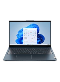 اشتري IdeaPad 3 Laptop With 15.6-Inch Display, AMD Ryzen 3 Processor/4GB RAM/128GB SSD/Intel Iris XE Graphics/Windows 11 English Blue في الامارات