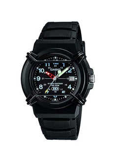 Buy Men's Silicone Analog Wrist Watch HDA-600B-1BVDF - 41 mm - Black in Saudi Arabia