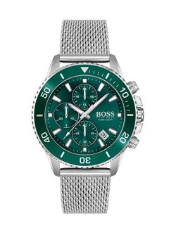 Buy Men's Admiral Stainless Steel Green Dial Watch - 1513905 in Egypt