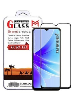 Buy OPPO A77s Screen Protector Tempered Glass 9H Anti-Scratch Shatterproof HD Edge to Edge Full Coverage Film 6.56 inch clear in UAE