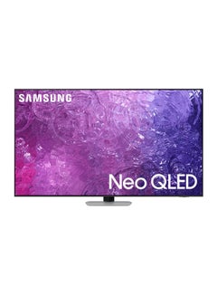 اشتري Samsung 55 Inch Neo QLED 4K Smart TV 2023 QA55QN90CAUXZN Carbon Silver في الامارات