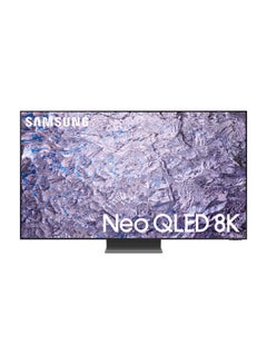 Buy Samsung 85 Inch Neo QLED 8K Smart TV 2023 QA85QN800CUXZN Titan Black in UAE
