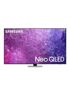 اشتري Samsung 65 Inch Neo QLED 4K Smart TV 2023 QA65QN90CAUXZN Carbon Silver في الامارات