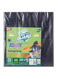 Buy Pack Of 20 Garbage Bag Black in UAE