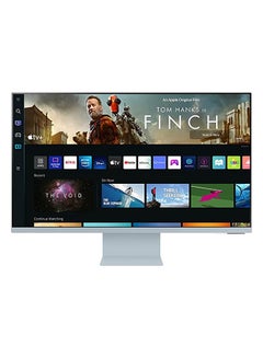 Buy 32 inch M8 4K UHD Flat Monitor, With Smart TV Experience and Camera, Max 60Hz Refresh Rate, 4ms Gtg Response Time, 16:9 Aspect Ratio, HDR10, IoT Hub, USB-C, Micro HDMI, LS32BM80BUMXU Daylight Blue in UAE