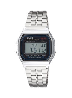 اشتري Stainless Steel Digital Wrist Watch A159W-N1DF - 33 mm - Silver في الامارات