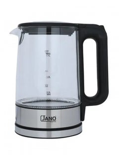 Buy Glass Electric Kettle 1.7 L 2200 W E03219 Clear/Silver/Black in Saudi Arabia