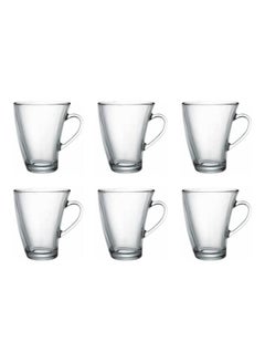 Buy Pasabahce Tea Mug Set Penguen -6 Cups- 300 Ml -Turkey Origin Clear in Egypt