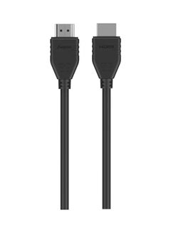 Buy HDMI To HDMI Cable, 4K Clarity HDMI 2.0, High Speed, Compatible With Macbooks, UHD TVs, Nintendo Switch, XBOX, Playstations, PC And Laptops, 3 Metres Black in UAE