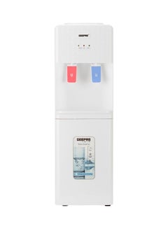 اشتري 3 Taps Water Dispenser with Hot, Normal and Cold Function, Stainless Steel Tank/ 2.8 L, 1.0 L Capacity, Perfect for Home, School, Apartments, Office, etc. GWD8326 White في السعودية