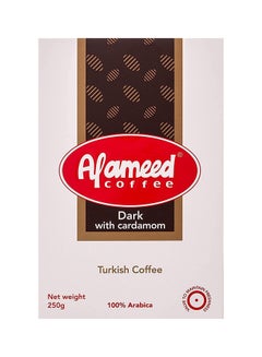 اشتري Turkish Dark Coffee With Cardamom 250 غم في الامارات