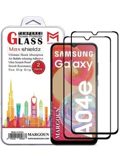 Buy 2 Pack Screen Protector Tempered Glass For SAMSUNG galaxy A04E 6.5 inch CLEAR in UAE