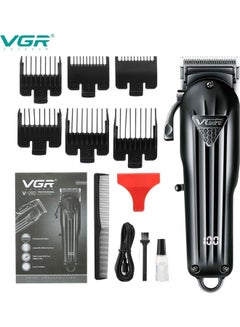 Buy Cordless Professional Hair And Beard Trimmer Black in Egypt