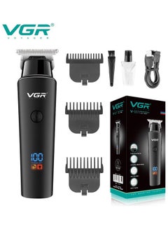 Buy Cordless Professional Hair And Beard Trimmer Black in Saudi Arabia