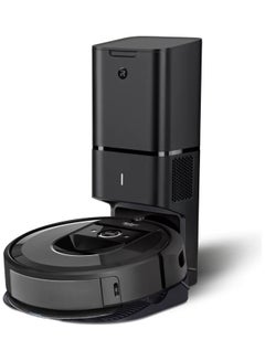 اشتري Roomba i8+ Wifi connected Robot Vacuum & Mop + Clean Base Automatic Dirt Disposal with  Genius, Smart Mapping, Works with Alexa Corners & Edges, Ideal for Multiple Rooms 523.0 ml 30.0 W i857840 Black في الامارات