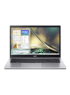 اشتري Aspire 3 A315-59-55ZT Laptop With 15.6-Inch Display, Core i5-1235U Processor/8GB RAM/512GB SSD/Intel Iris Xe Graphics/Windows 11 English/Arabic Pure Silver في السعودية