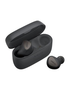 اشتري Elite 4 True Wireless Earbuds Active Noise Cancelling Headphones Discreet And Comfortable Bluetooth Earphones With Spotify Tap Playback Google Fast Microsoft Swift Pair Dark Grey في الامارات