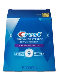 Buy 3D Whitestrips Dental Whitening Kit Brilliance White 100grams in UAE