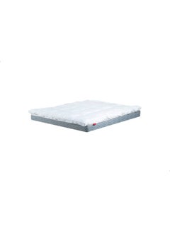 Buy Microfiber Topper Mattress Microfiber White 180x195cm in Egypt