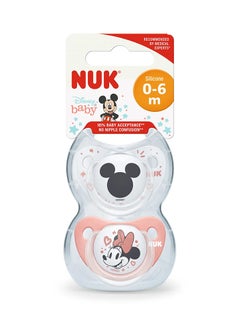 Buy Disney Mickey Mouse Soother, 0-6 Months in UAE